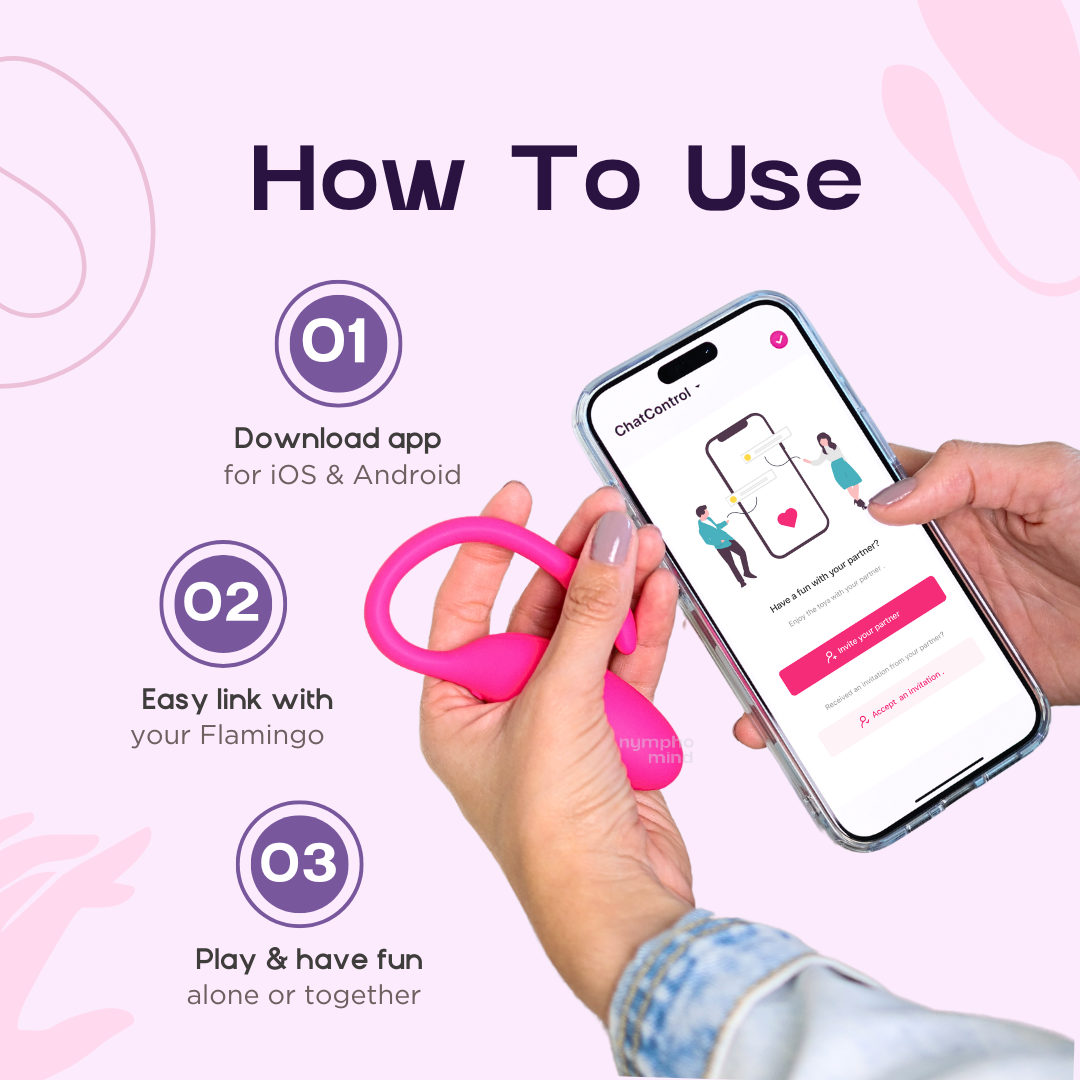 Nympho Flamingo Wireless Vibrator 2.0