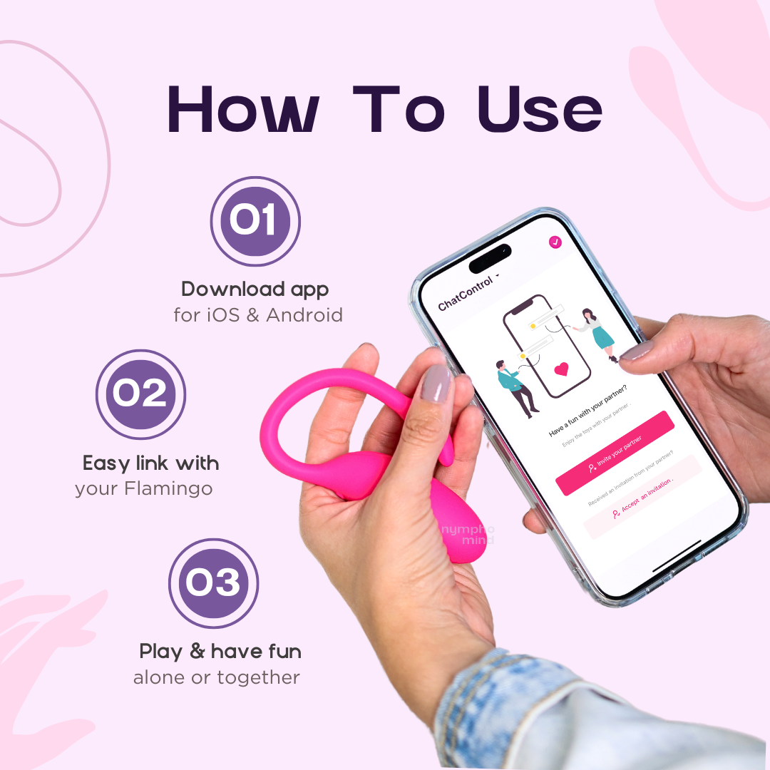 Nympho Flamingo Wireless Vibrator 2.0