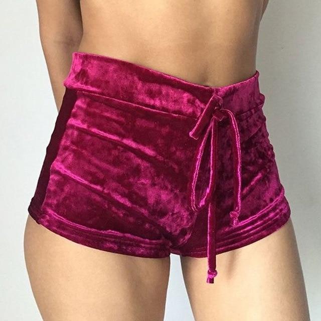 Velvet Booty Shorts